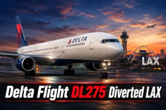 Delta Flight DL275 Diverted LAX