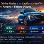 Do the Driving Modes in the Cadillac Lyriq Offer Different Ranges or Battery Usages