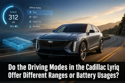 Do the Driving Modes in the Cadillac Lyriq Offer Different Ranges or Battery Usages