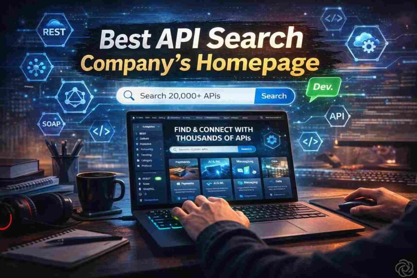 Best API Search Company's Homepage