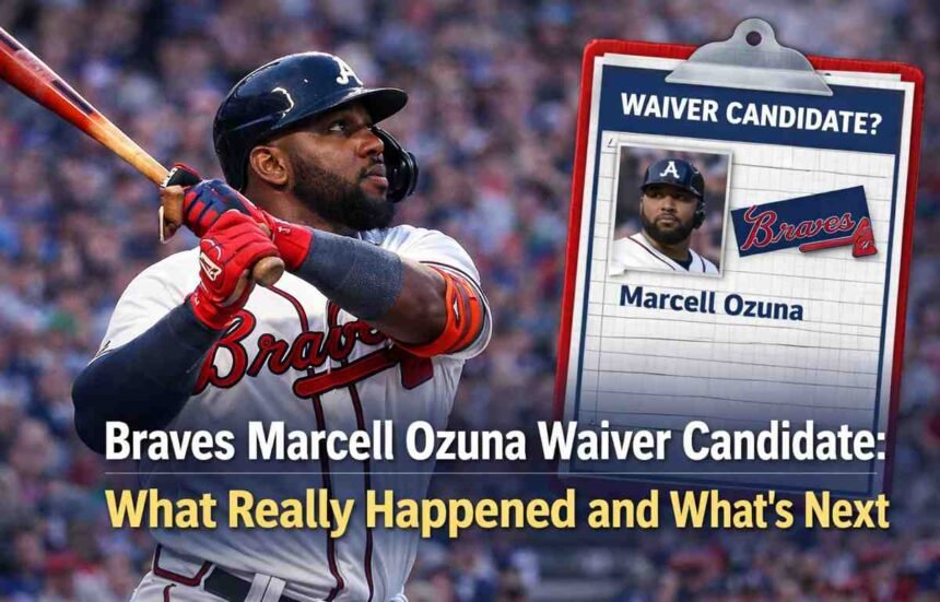 Braves Marcell Ozuna Waiver Candidate: The Real Story