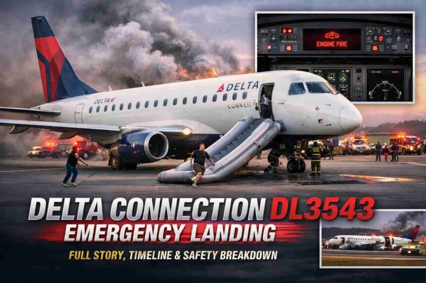 Delta Connection DL3543 Emergency Landing