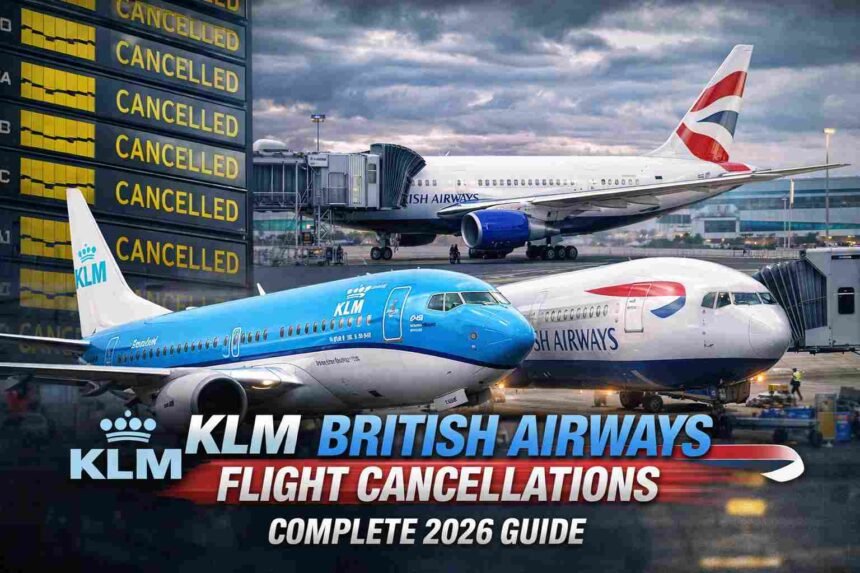 KLM British Airways Flight Cancellations