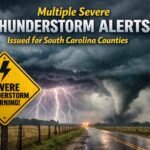 Multiple Severe Thunderstorm Alerts Issued for South Carolina Counties