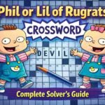 Phil or Lil of Rugrats Crossword
