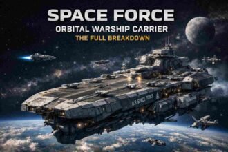 space force orbital warship carrier