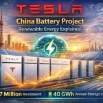 Tesla China Battery Project Renewable Energy