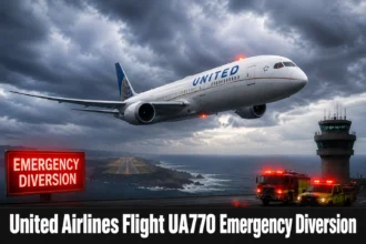 United Airlines Flight UA770 Emergency Diversion