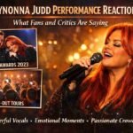Wynonna Judd Performance Reactions