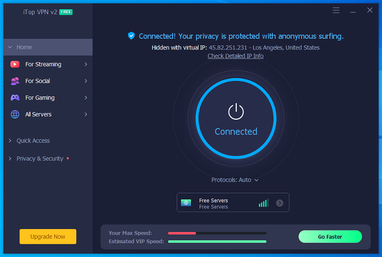 Benefits of iTop VPN Software