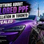 Colored PPF Installation in Toronto