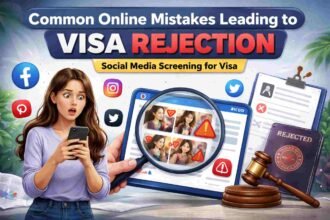 Common Online Mistakes Leading to Visa Rejection: