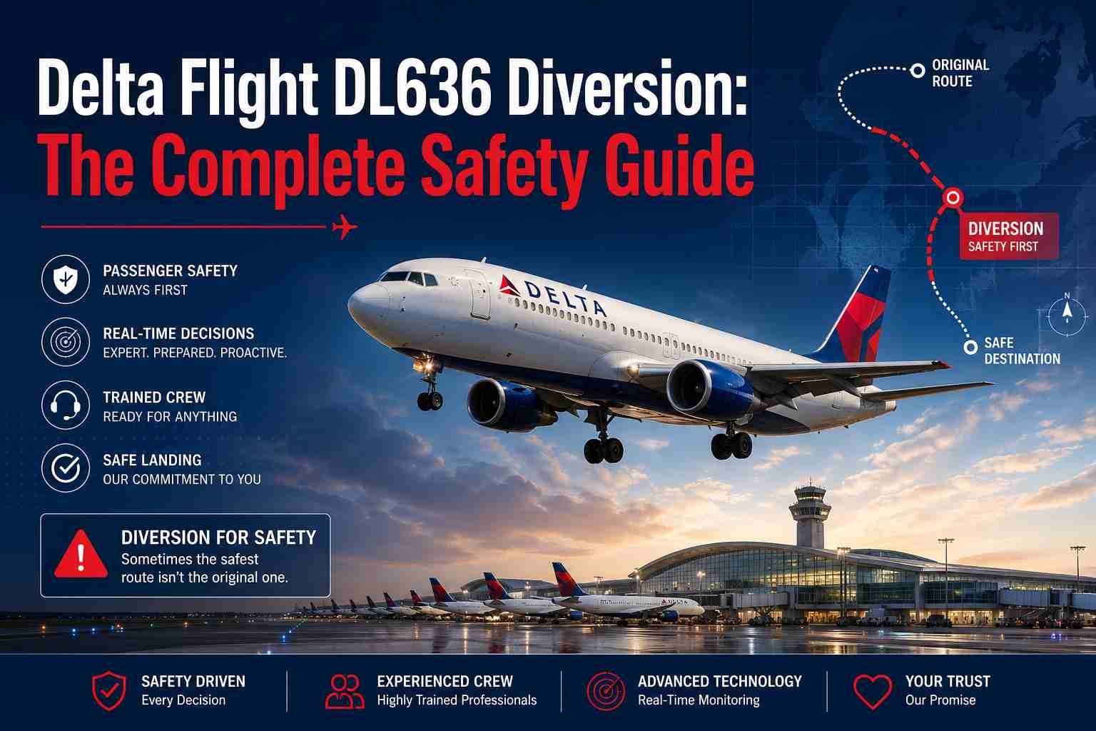 Delta Flight DL636 Diversion