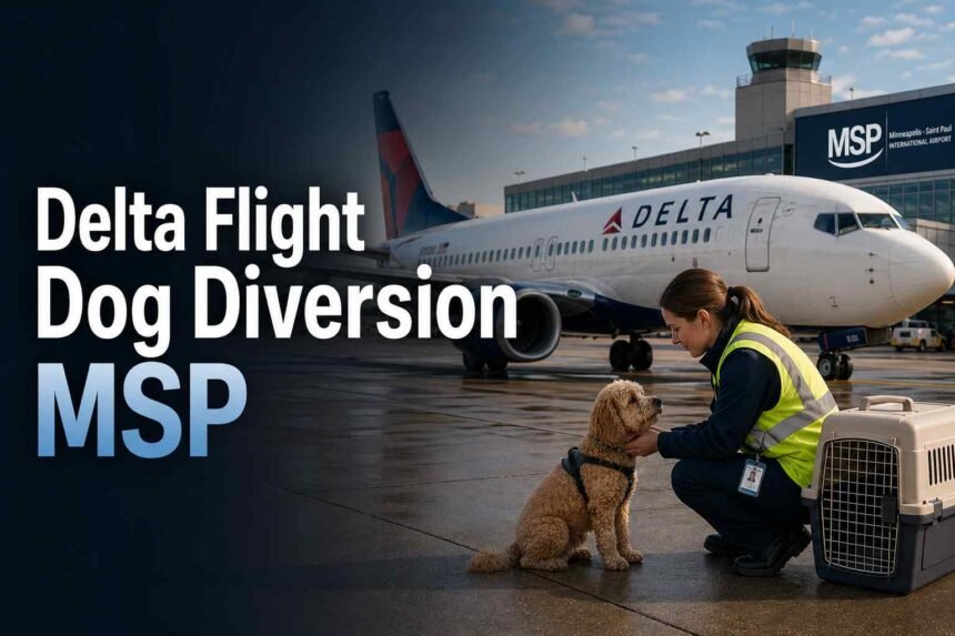 Delta Flight Dog Diversion