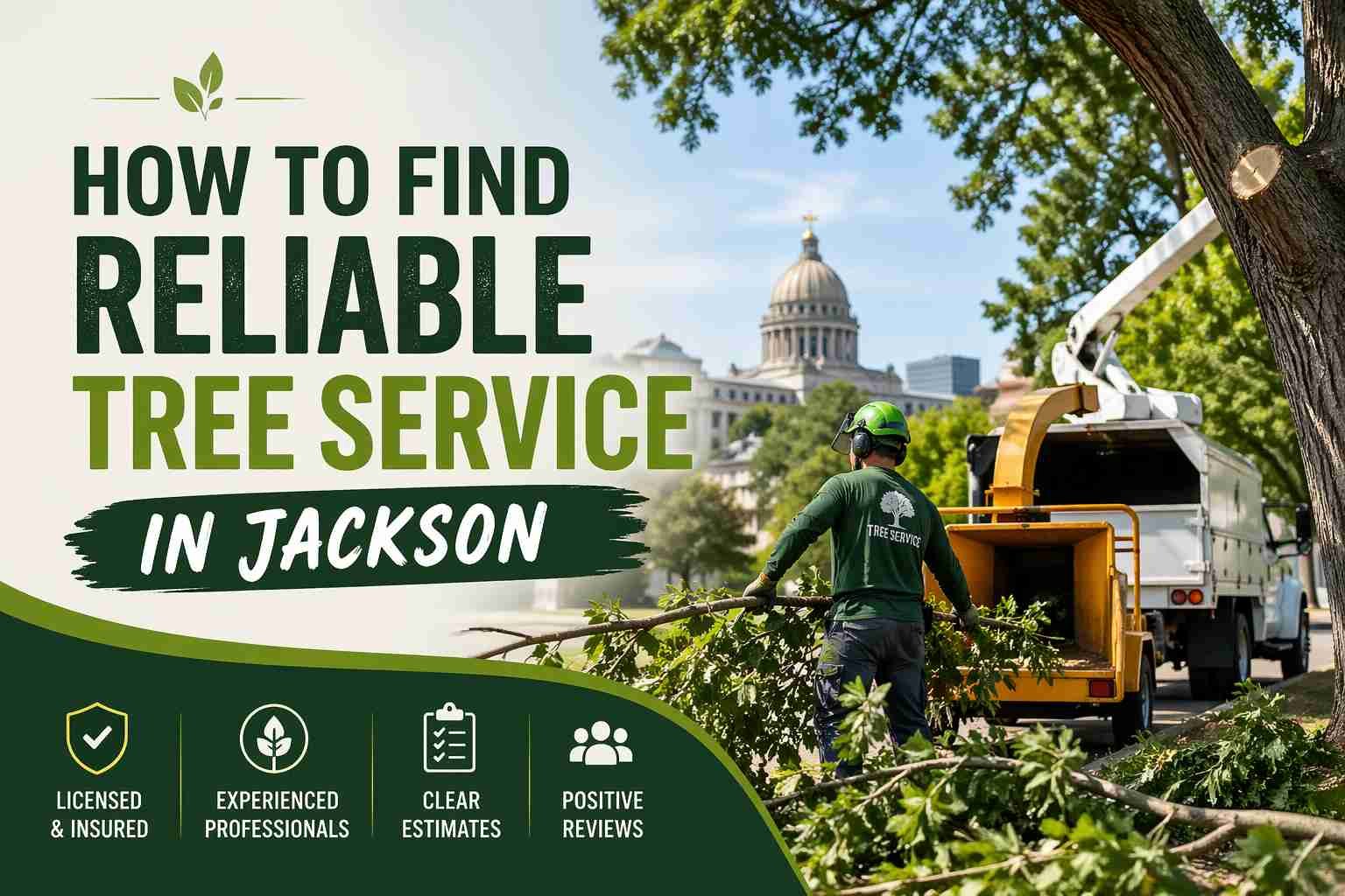 Reliable Tree Service in Jackson