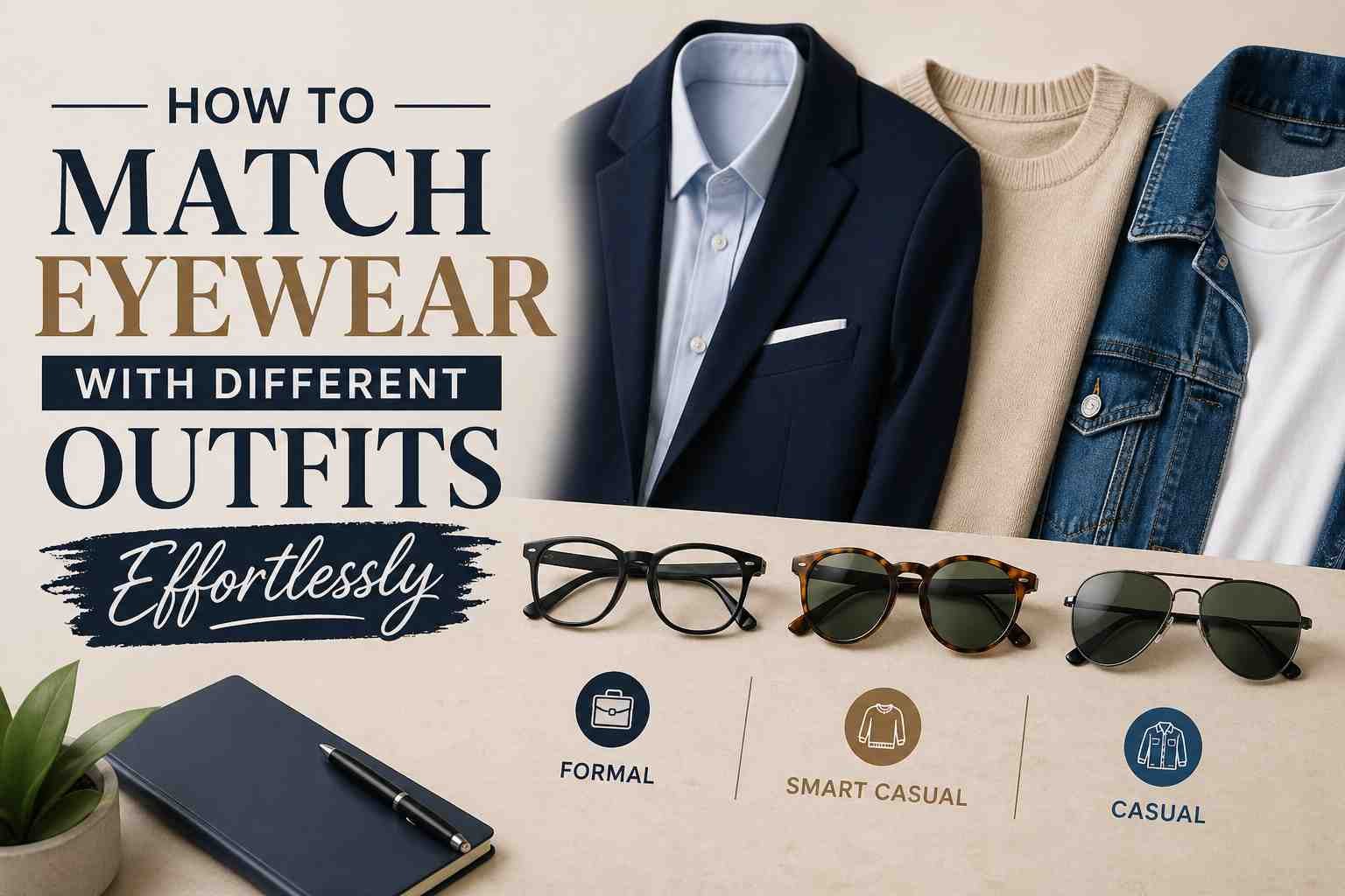 Match Eyewear with Different Outfits