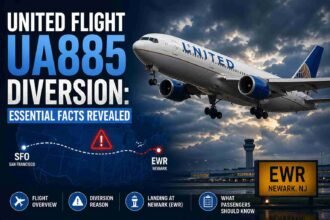 Delta Flight DL93 Diversion