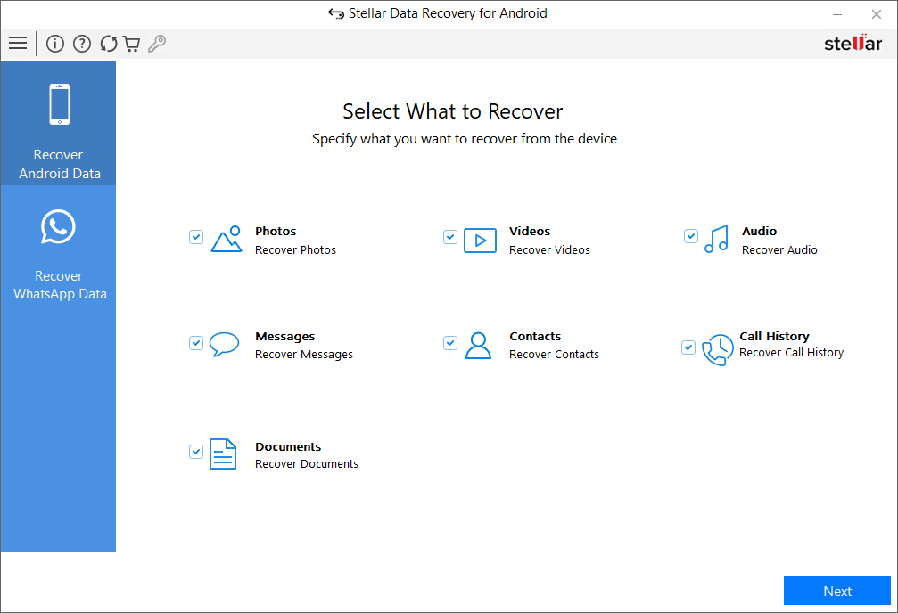 Use Third-Party Android Data Recovery Software