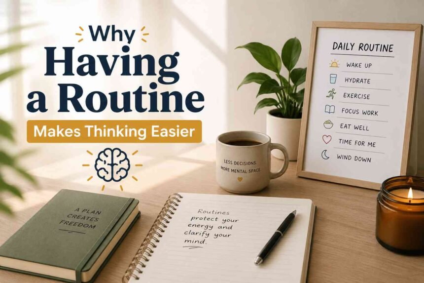 Why Having a Routine Makes Thinking Easier