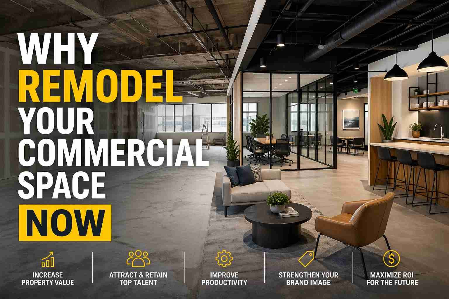 Why Remodel Your Commercial Space Now