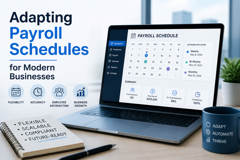 Adapting Payroll Schedules