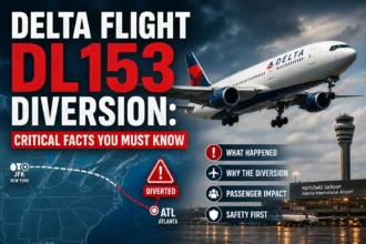 Delta Flight DL153 Diversion