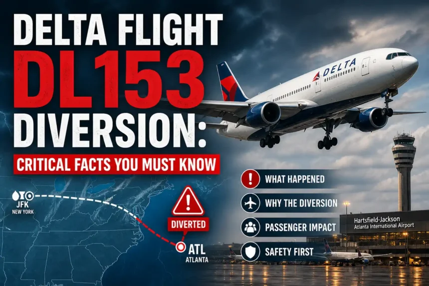 Delta Flight DL153 Diversion