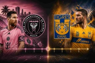 Inter Miami vs Tigres UANL Timeline