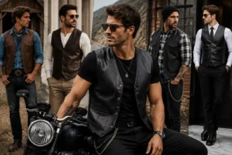 Leather Vest for Men