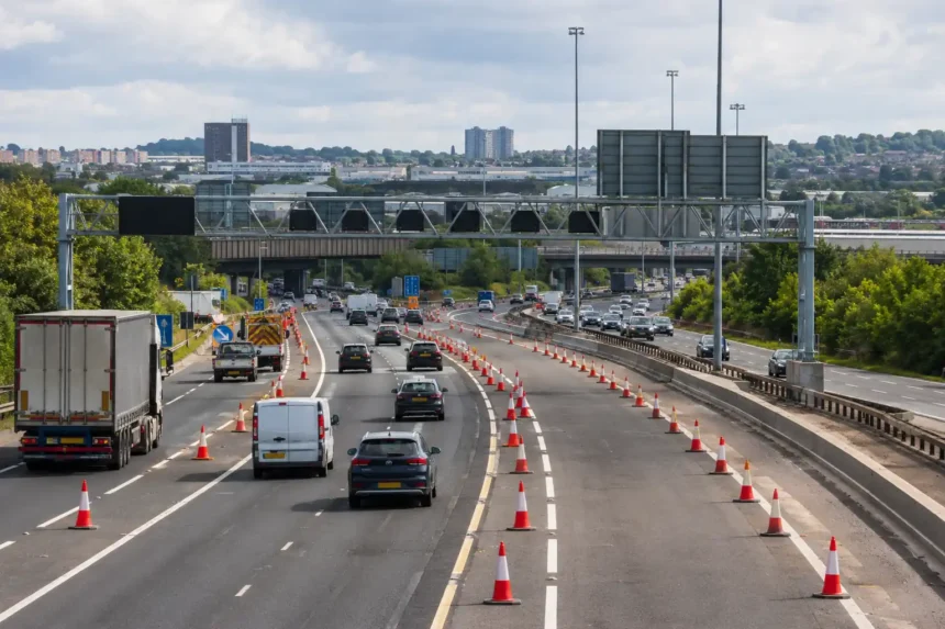 M6 Walsall Birmingham Lanes Closure