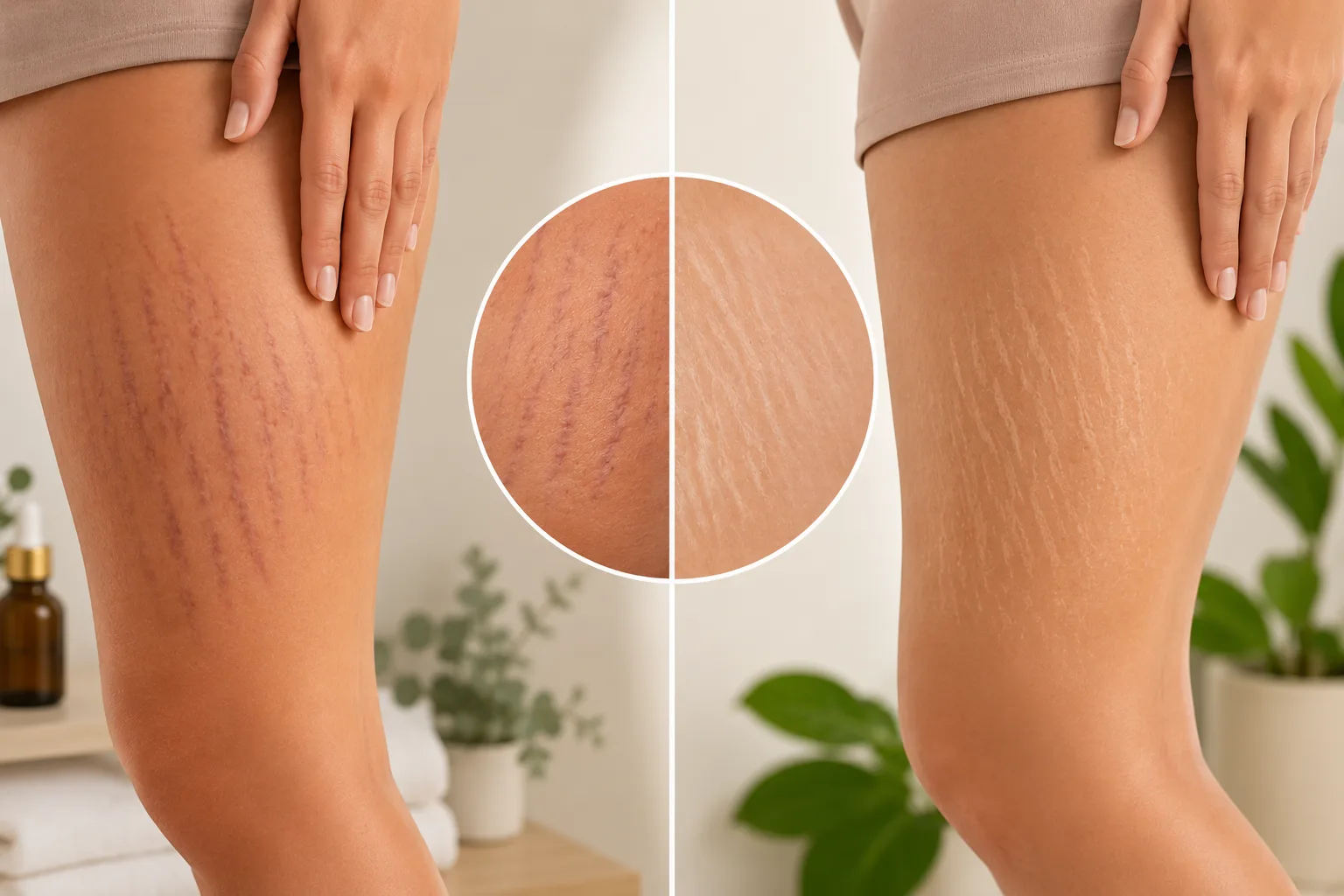 Red Stretch Marks vs White Stretch Marks