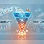 How to Turn Cold Traffic into Warm Leads Using Funnels