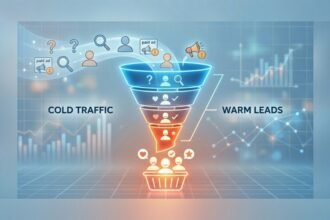 How to Turn Cold Traffic into Warm Leads Using Funnels
