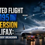 United Flight UA195 Diversion Halifax