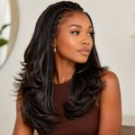 Feathered Crochet Hair